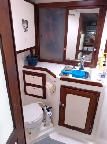 yacht washroom and shower room