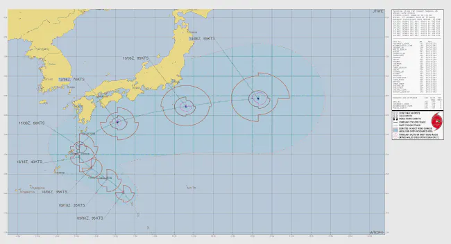 latest position and track of storm Ragasa over Philippines